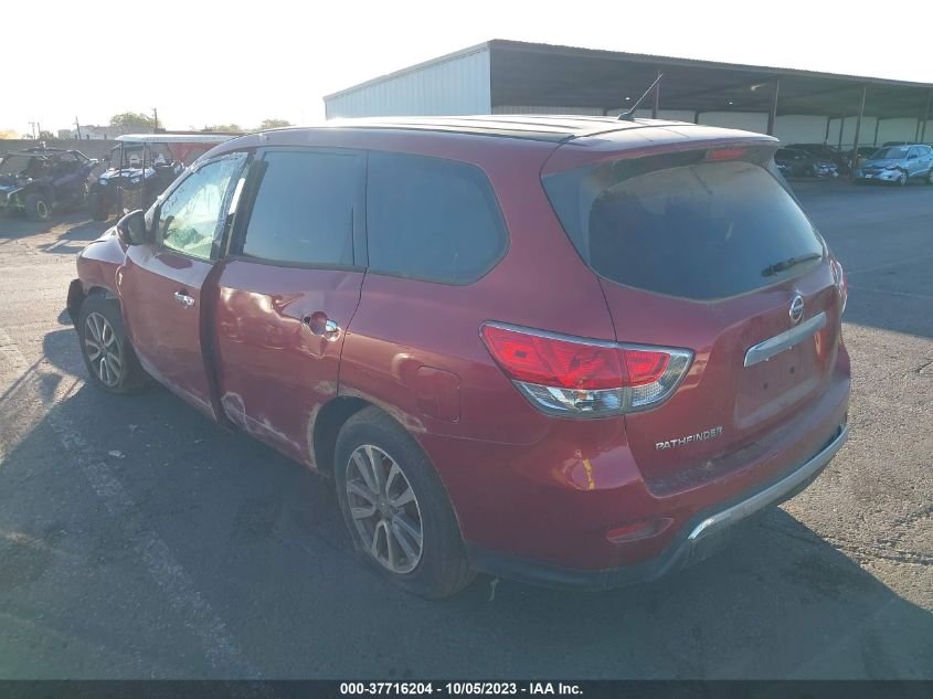 2014 NISSAN PATHFINDER S - 5N1AR2MN1EC627139