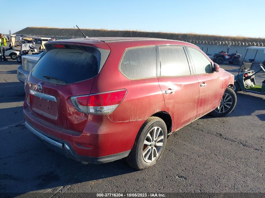 2014 NISSAN PATHFINDER S - 5N1AR2MN1EC627139