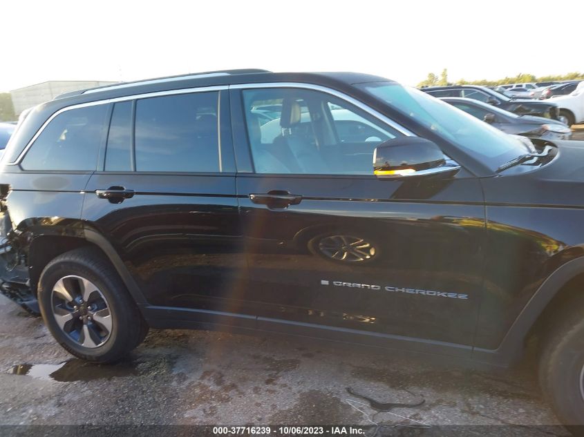 2022 JEEP GRAND CHEROKEE 4XE LIMITED 4X4 1C4RJYB61N8724406