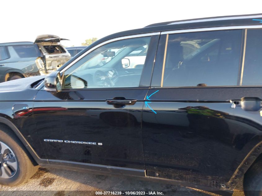 2022 JEEP GRAND CHEROKEE 4XE LIMITED 4X4 1C4RJYB61N8724406