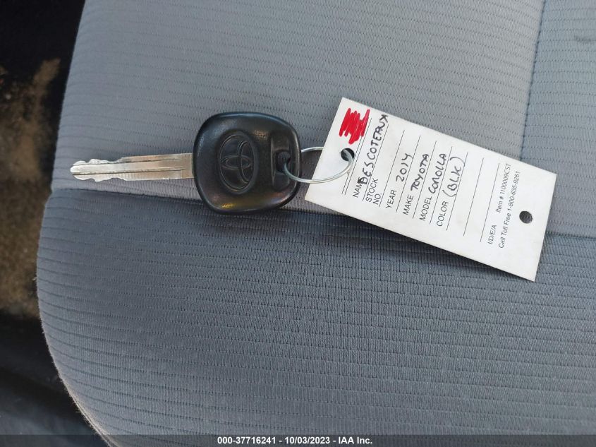 2014 TOYOTA COROLLA L/LE/S/S PLUS/LE PLUS - 2T1BURHE7EC176736