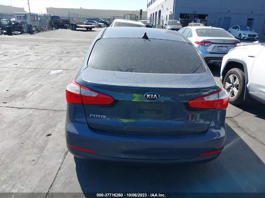 2016 KIA FORTE LX - KNAFX4A65G5533195