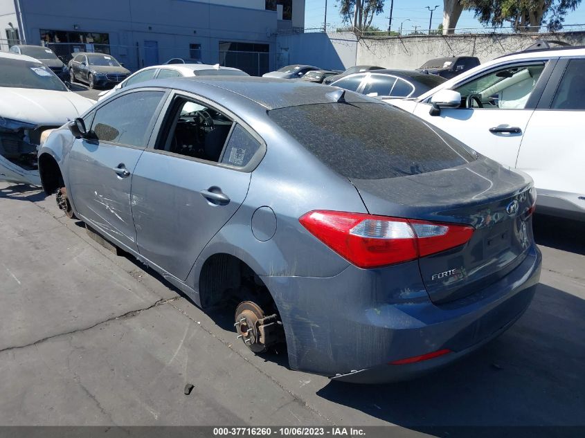 2016 KIA FORTE LX - KNAFX4A65G5533195