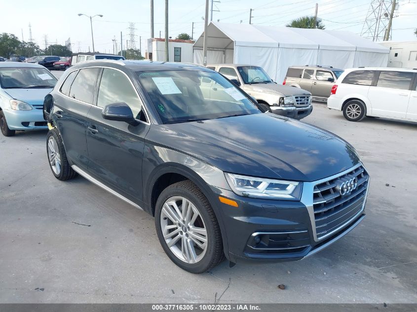 WA1CNAFY6J2163480 2018 AUDI Q5, photo no. 1