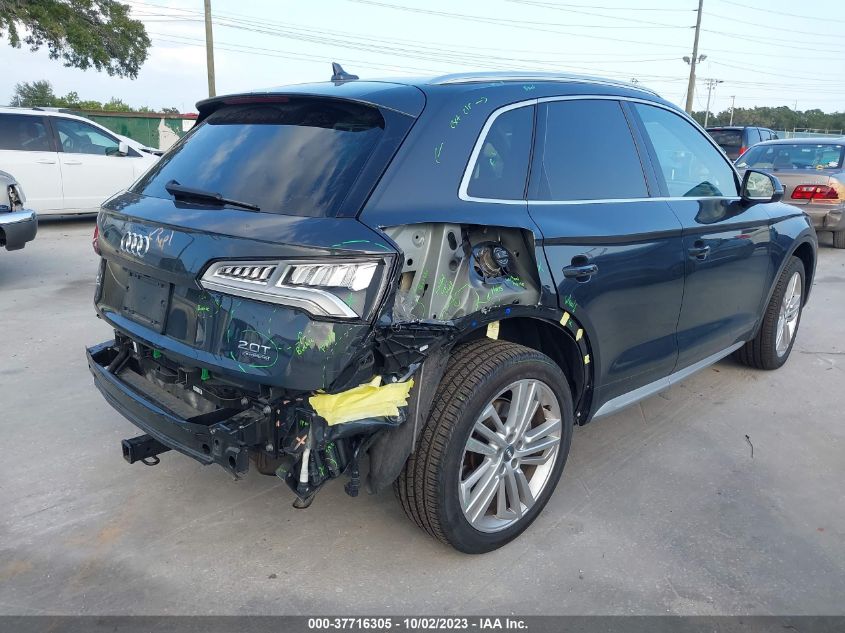 WA1CNAFY6J2163480 2018 AUDI Q5, photo no. 4