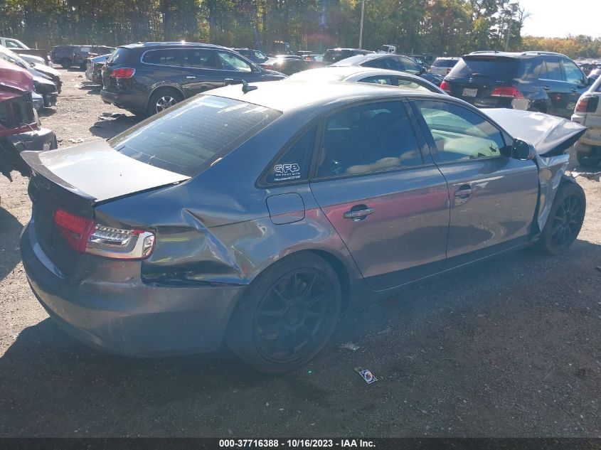 2013 AUDI A4 PREMIUM PLUS - WAUFFAFL5DN039320