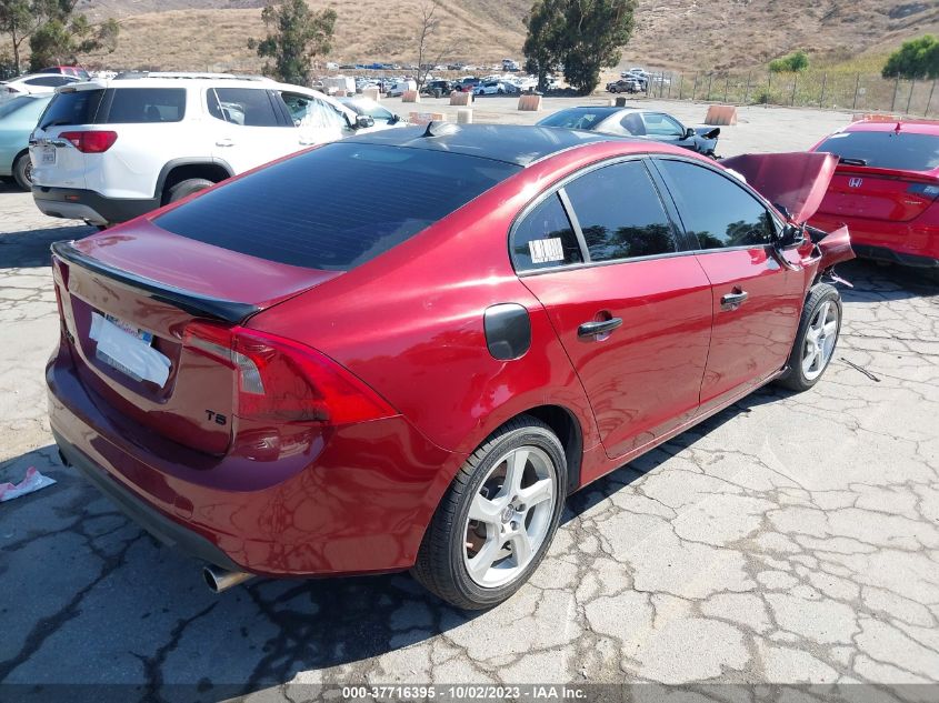 2013 VOLVO S60 T5 - YV1612FS8D2204108