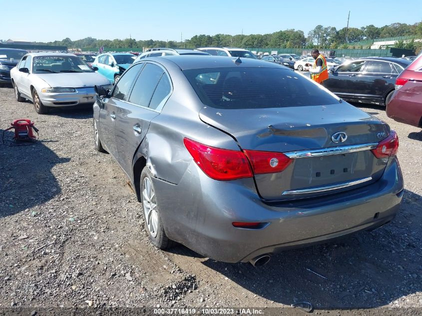 2015 INFINITI Q50 HYBRID PREMIUM JN1AV7AP4FM790515