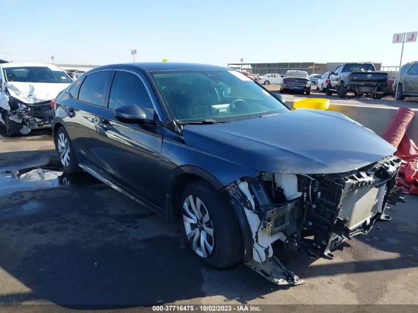 VIN 2HGFE2F26NH553921 2022 HONDA CIVIC SEDAN no.1