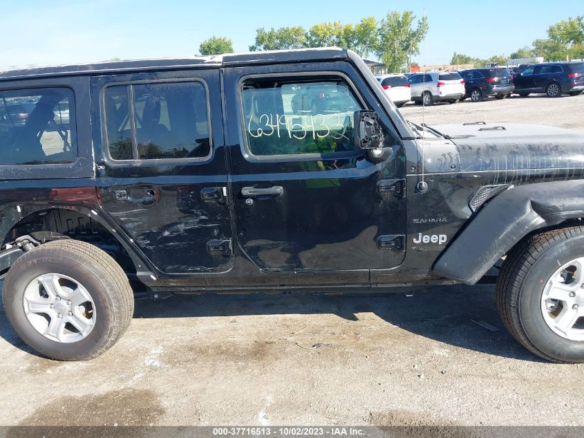 2022 JEEP WRANGLER UNLIMITED SPORT S 4X4 - 1C4HJXDN1NW133899