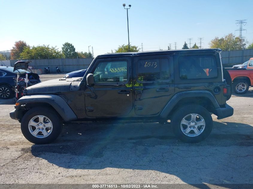 2022 JEEP WRANGLER UNLIMITED SPORT S 4X4 - 1C4HJXDN1NW133899