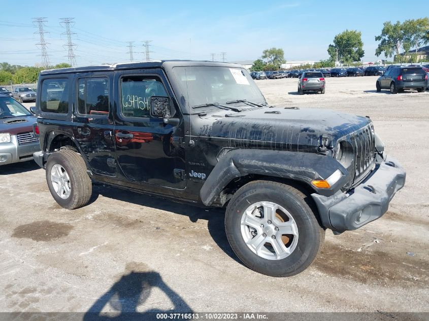 2022 JEEP WRANGLER UNLIMITED SPORT S 4X4 - 1C4HJXDN1NW133899