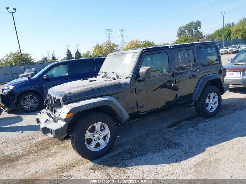 2022 JEEP WRANGLER UNLIMITED SPORT S 4X4 - 1C4HJXDN1NW133899