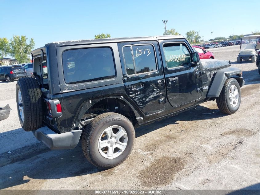 2022 JEEP WRANGLER UNLIMITED SPORT S 4X4 - 1C4HJXDN1NW133899