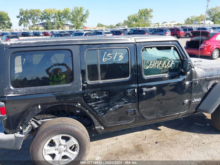 2022 JEEP WRANGLER UNLIMITED SPORT S 4X4 - 1C4HJXDN1NW133899