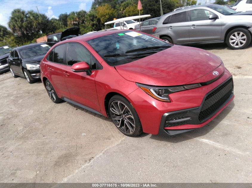 JTDS4MCE5MJ078544 TOYOTA COROLLA SE/NIGHTSHADE/APEX SE 2021