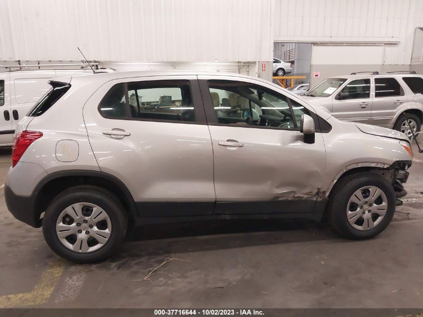 2016 CHEVROLET TRAX LS - KL7CJKSB6GB760207