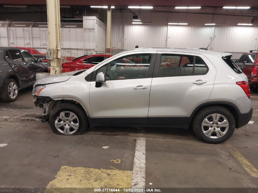 2016 CHEVROLET TRAX LS - KL7CJKSB6GB760207