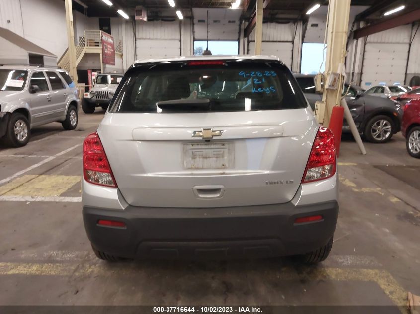 2016 CHEVROLET TRAX LS - KL7CJKSB6GB760207