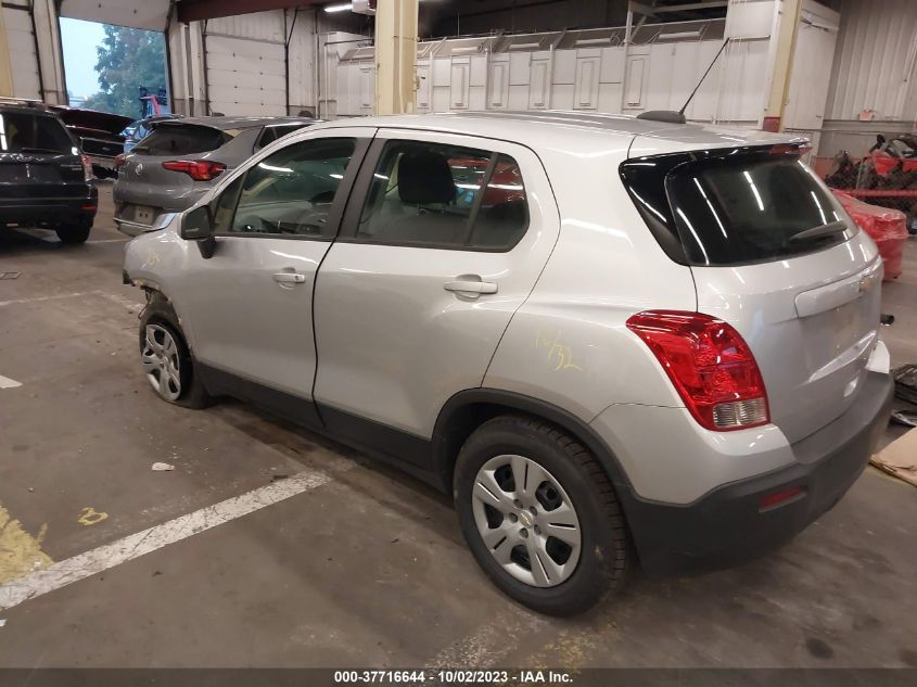 2016 CHEVROLET TRAX LS - KL7CJKSB6GB760207
