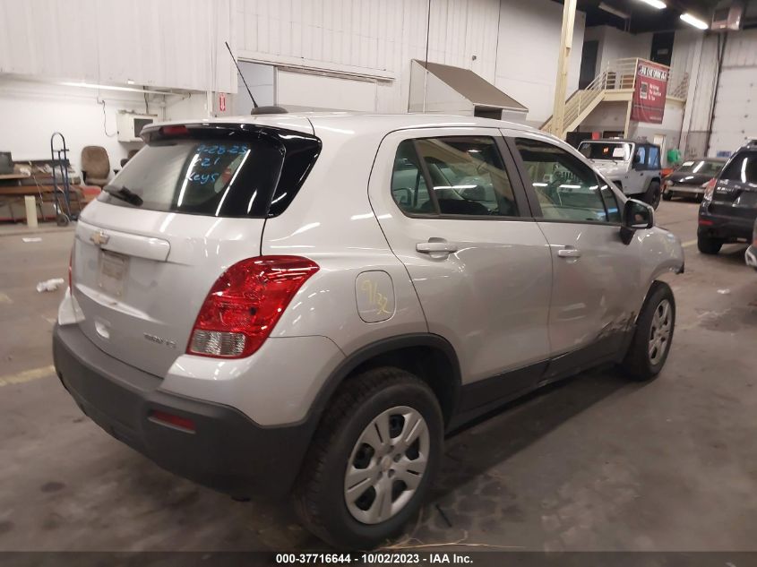 2016 CHEVROLET TRAX LS - KL7CJKSB6GB760207