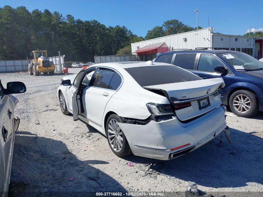 2022 BMW 7 SERIES 740I XDRIVE - WBA7T4C0XNCH60659