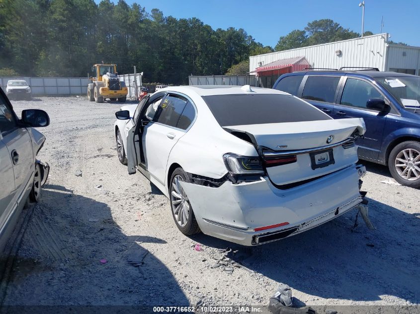 2022 BMW 7 SERIES 740I XDRIVE - WBA7T4C0XNCH60659