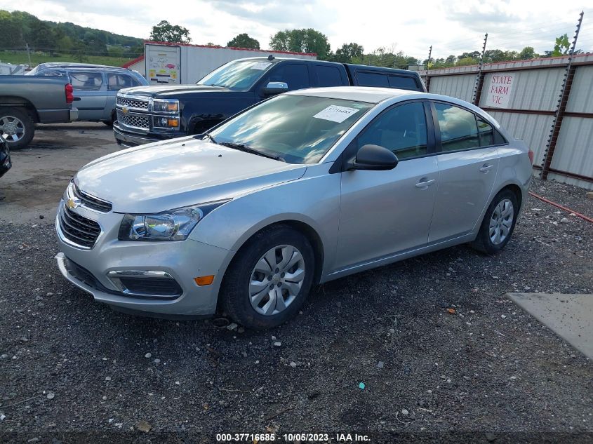 2015 CHEVROLET CRUZE LS - 1G1PA5SH0F7229654
