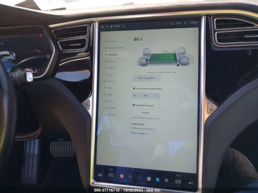 2014 TESLA MODEL S 60 KWH BATTERY - 5YJSA1S11EFP55670