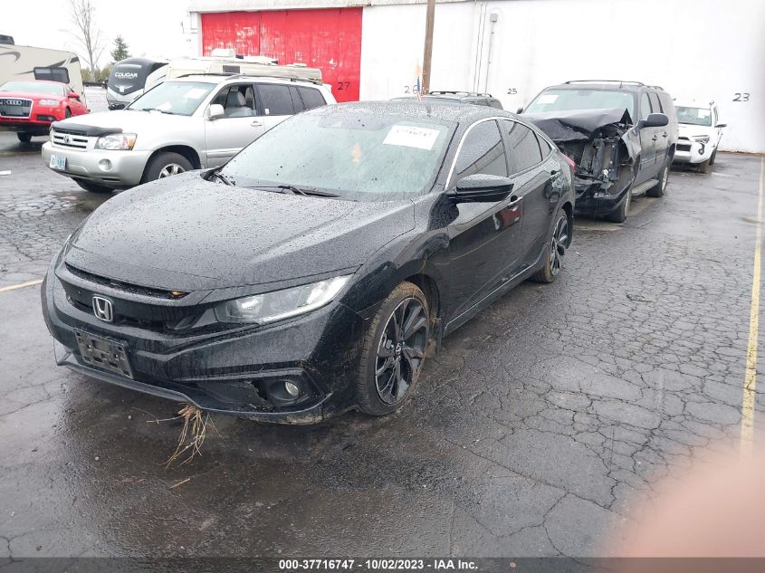 2HGFC2F8XLH574732 Honda Civic Sedan SPORT 2