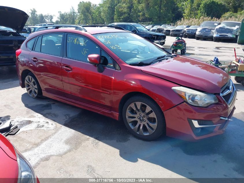 2015 SUBARU IMPREZA 2.0I SPORT PREMIUM - JF1GPAT62F8281590