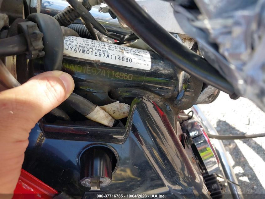2007 YAMAHA XVS650 JYAVM01E97A114860