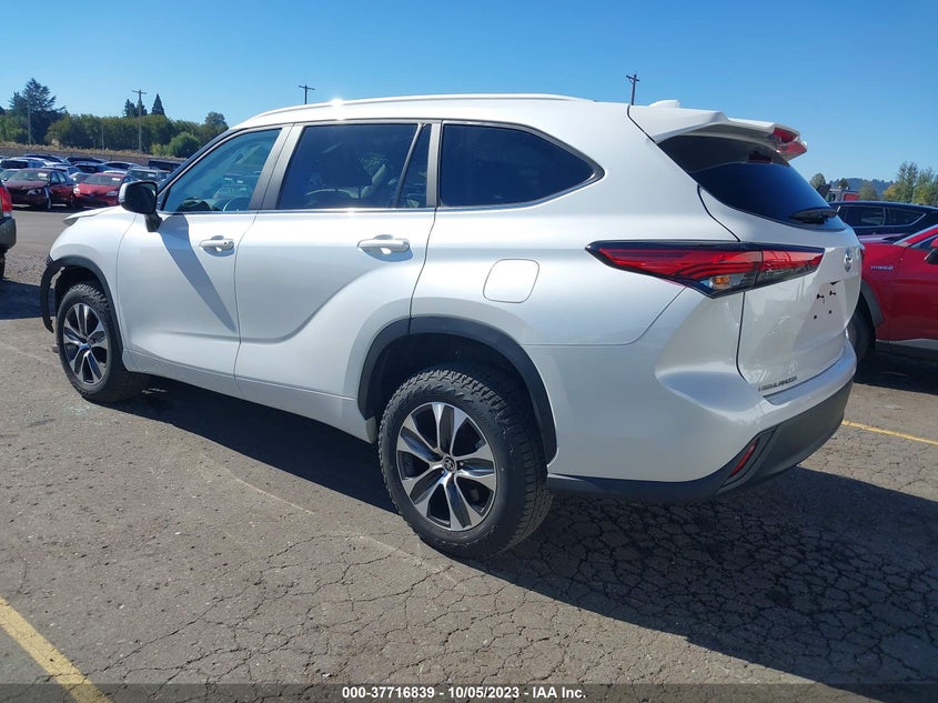 VIN 5TDKDRAH4PS009197 2023 TOYOTA HIGHLANDER L/LE/XLE/XSE/LIMITED