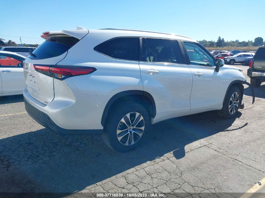 VIN 5TDKDRAH4PS009197 2023 TOYOTA HIGHLANDER L/LE/XLE/XSE/LIMITED
