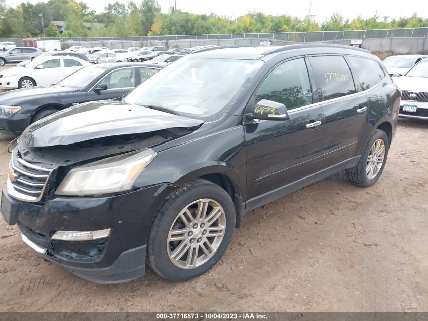 2014 CHEVROLET TRAVERSE LT - 1GNKVGKD7EJ237788