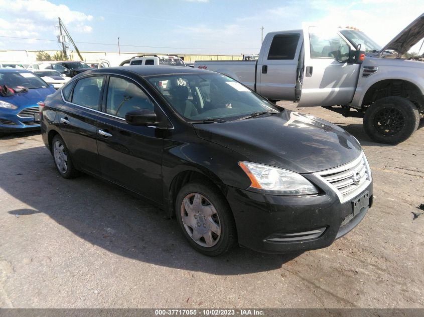 2015 NISSAN SENTRA S/SV/SR/SL - 3N1AB7AP8FL659803