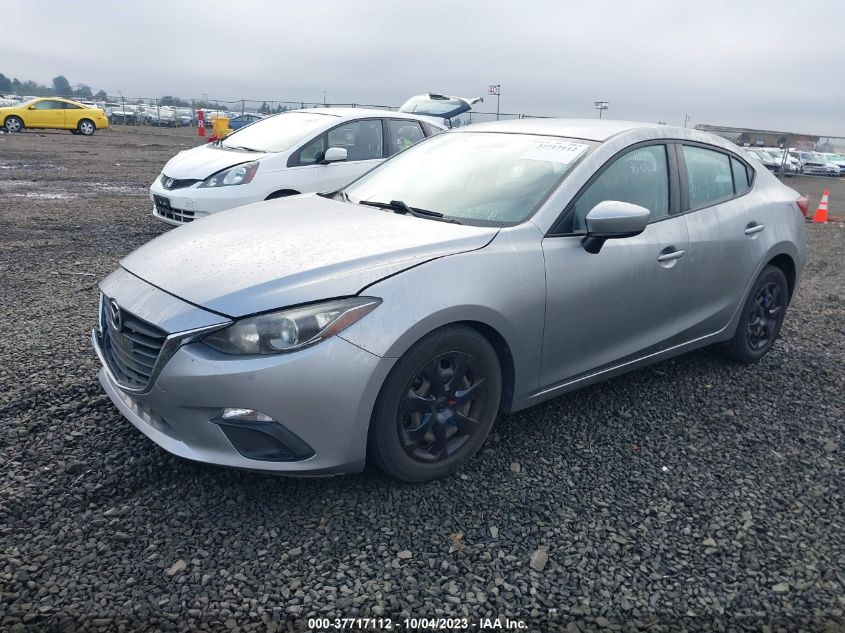 2014 MAZDA MAZDA3 I SPORT - JM1BM1U72E1153832