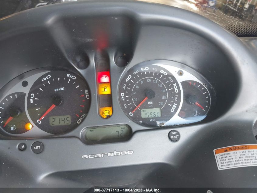 2006 APRILIA SCARABEO 500 ZD4RTC0186S000368