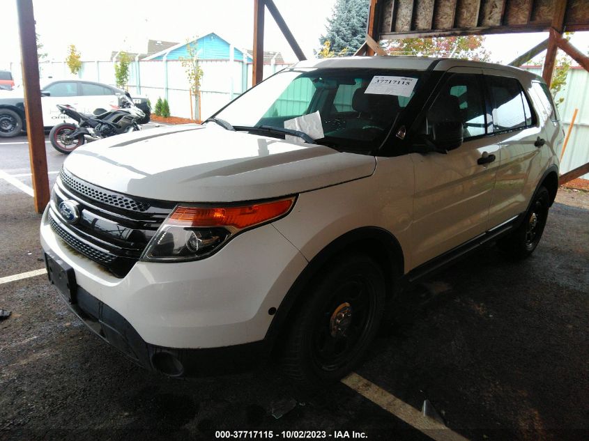 2013 FORD UTILITY POLICE 1FM5K8AR2DGB16191