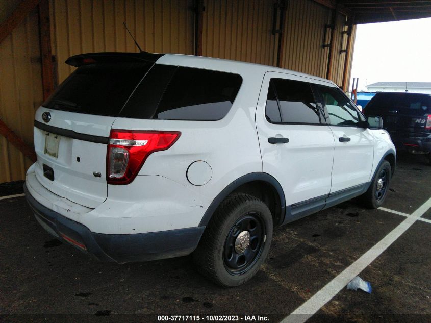 2013 FORD UTILITY POLICE 1FM5K8AR2DGB16191