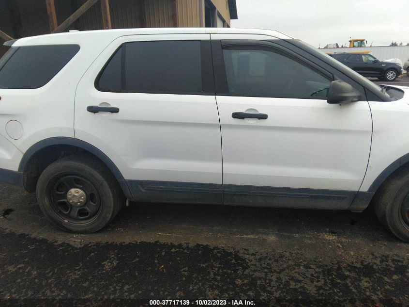 2016 FORD UTILITY POLICE 1FM5K8AR1GGA63181
