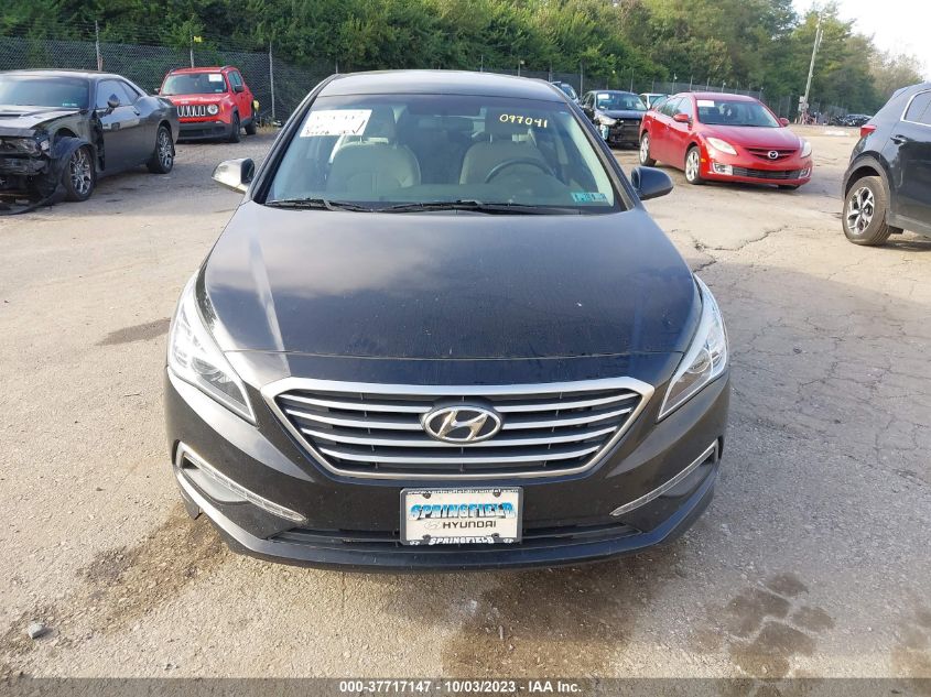 2015 HYUNDAI SONATA SE - 5NPE24AF5FH097041