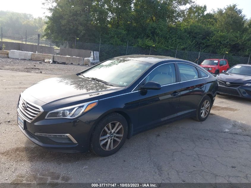 2015 HYUNDAI SONATA SE - 5NPE24AF5FH097041