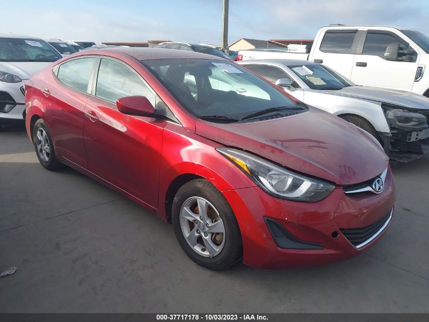 2015 HYUNDAI ELANTRA SE - 5NPDH4AE3FH573482