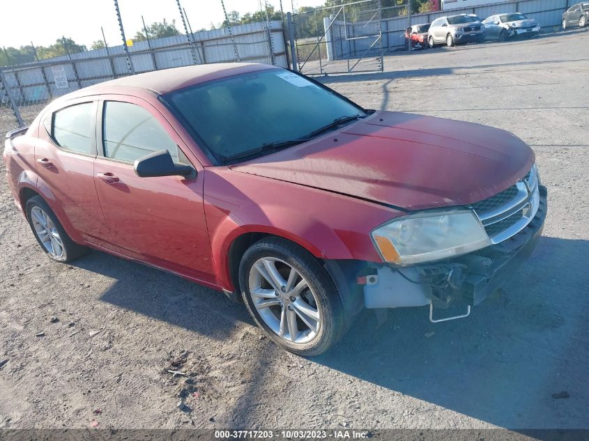 2013 DODGE AVENGER SE - 1C3CDZAG1DN541427
