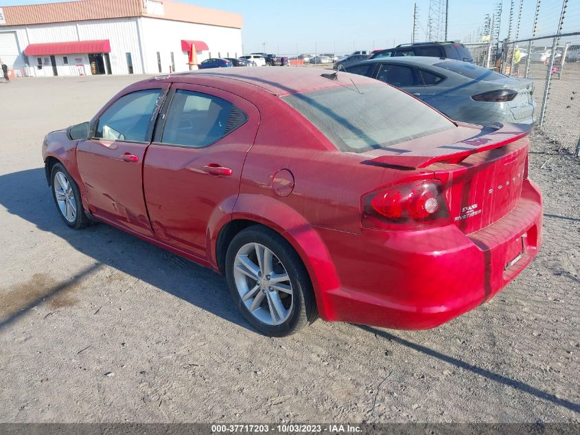 2013 DODGE AVENGER SE - 1C3CDZAG1DN541427