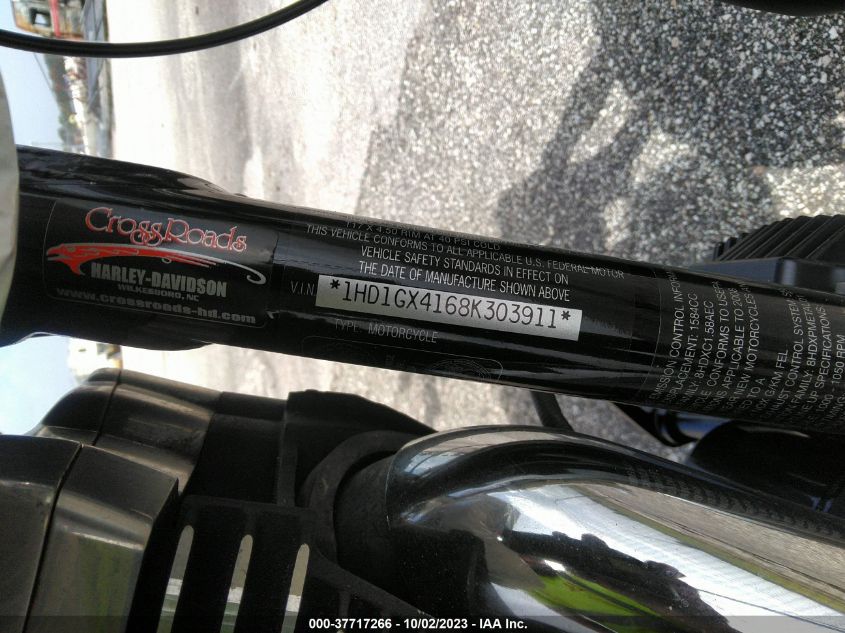 2008 HARLEY-DAVIDSON FXDBI 1HD1GX4168K303911