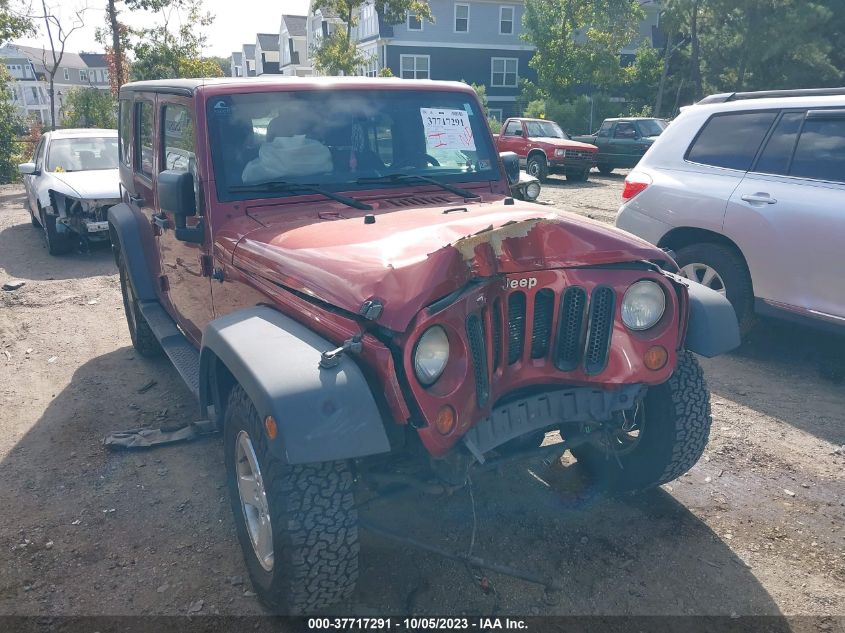 2013 JEEP WRANGLER UNLIMITED SPORT - 1C4HJWDG6DL601458