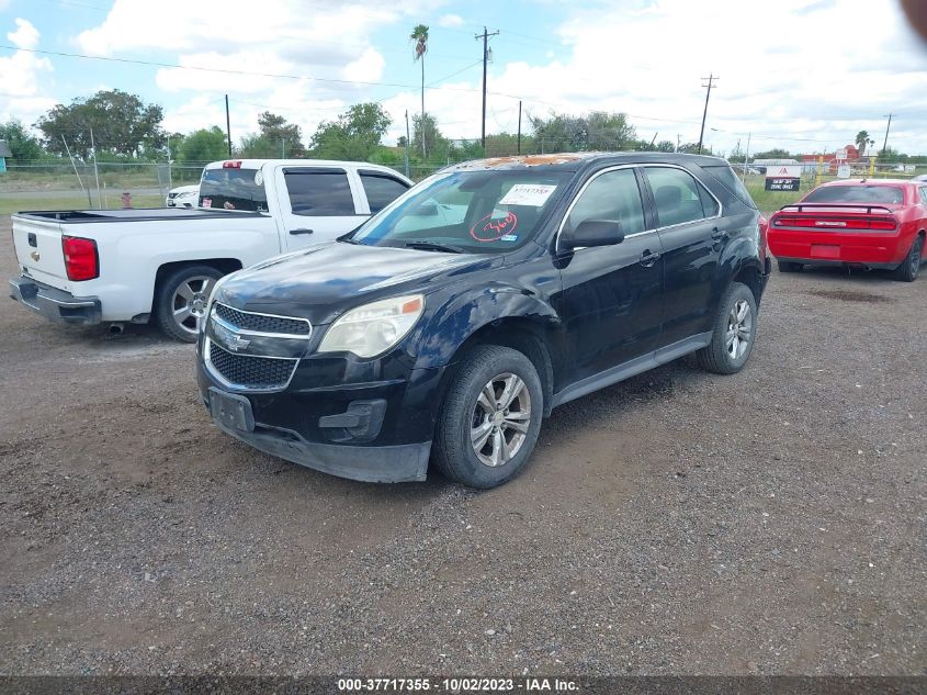 2013 CHEVROLET EQUINOX LS - 2GNALBEK2D6180491