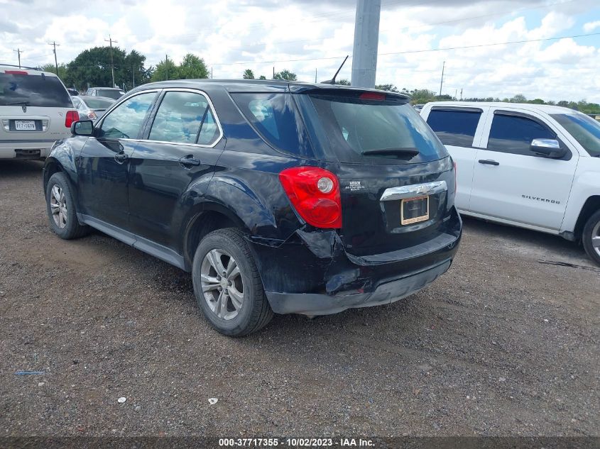 2013 CHEVROLET EQUINOX LS - 2GNALBEK2D6180491
